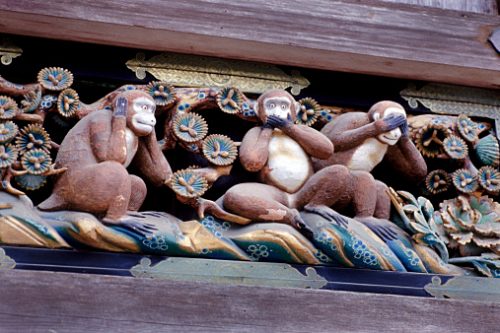 See No Evil Monkeys, Nikko,Japan